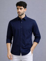 The Big Attire Men Solid Casual Dark