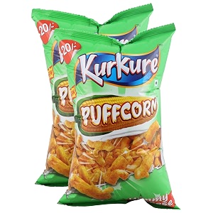 big bazaar combo - kurkure puffcorn yummy cheese 68g pack of 2 promo pack