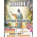 Big Bible Word Search for Adults and Seniors: Large Print Christian Puzzle Book | 100 Easy-to-Read Relaxing Word Find Puzzles with Biblical Verses from Scripture