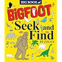 Big Book of BigFoot Seek and Find Puzzles (Happy Fox Books) Board Book for Ages 6+ to Find Hidden Objects and Animals in The Great Barrier Reef, a Land of Dinosaurs, Antarctica, and More