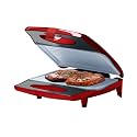 Big Boss 9287 Red 7-Piece Ceramic Grill Set with 3-Interchangeable Non-Stick Cooking Plates, Grill, Waffle and Sandwich