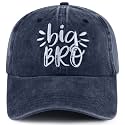 Big Bro Big Sister Hat for Girls Boys Age 3-10, Little Boy Girl Gifts Cap