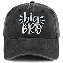 Big Bro Big Sister Hat for Girls Boys Age 3-10, Little Boy Girl Gifts Cap