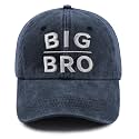 Big the Brother Sister Hats for Boys Girls, Funny Adjustable Kids Big bro sis Embroidered Baseball Cap