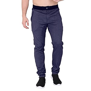 Big Button Mens Cotton Slim Fit Trackpant