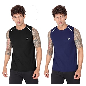 Big Button Mens Dry Fit Stretchable Cut