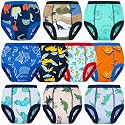 BIG ELEPHANT 10-Pack Potty Training Underwear, Toddler Training Pants