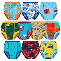 BIG ELEPHANT 10-Pack Potty Training Underwear, Toddler Training Pants