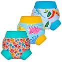 BIG ELEPHANT Baby Swim Diapers 3-Pack, Reusable Waterproof Swim Pants