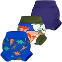 BIG ELEPHANT Baby Swim Diapers 3-Pack, Reusable Swimming Diapers