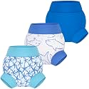 BIG ELEPHANT Baby Swim Diapers 3-Pack, Reusable Swimming Diapers