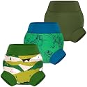 BIG ELEPHANT Baby Swim Diapers 3-Pack, Reusable Swimming Diapers