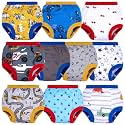 BIG ELEPHANT Toddler Potty Training Underwear, 100% Cotton for Boys &amp; Girls