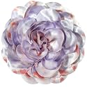 Big Flower Dainty Satin Fabric Rose Flower Brooches Large Rose Flowers Satin Lapel Brooches for Women Wedding Dinner Party Decoration 7.48 Inches