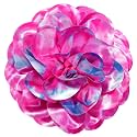 Big Flower Dainty Satin Fabric Rose Flower Brooches Large Rose Flowers Satin Lapel Brooches for Women Wedding Dinner Party Decoration 7.48 Inches