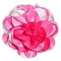 Big Flower Dainty Satin Fabric Rose Flower Brooches Large Rose Flowers Satin Lapel Brooches for Women Wedding Dinner Party Decoration 7.48 Inches