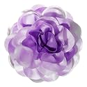 Big Flower Dainty Satin Fabric Rose Flower Brooches Large Rose Flowers Satin Lapel Brooches for Women Wedding Dinner Party Decoration 7.48 Inches