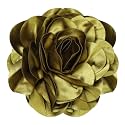 Big Flower Dainty Satin Fabric Rose Flower Brooches Large Rose Flowers Satin Lapel Brooches for Women Wedding Dinner Party Decoration 7.48 Inches