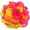 Big Flower Dainty Satin Fabric Rose Flower Brooches Large Rose Flowers Satin Lapel Brooches for Women Wedding Dinner Party Decoration 7.48 Inches