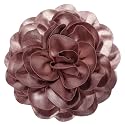 Big Flower Dainty Satin Fabric Rose Flower Brooches Large Rose Flowers Satin Lapel Brooches for Women Wedding Dinner Party Decoration 7.48 Inches