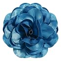 Big Flower Dainty Satin Fabric Rose Flower Brooches Large Rose Flowers Satin Lapel Brooches for Women Wedding Dinner Party Decoration 7.48 Inches