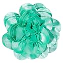 Big Flower Dainty Satin Fabric Rose Flower Brooches Large Rose Flowers Satin Lapel Brooches for Women Wedding Dinner Party Decoration 7.48 Inches