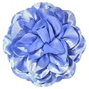 Big Flower Dainty Satin Fabric Rose Flower Brooches Large Rose Flowers Satin Lapel Brooches for Women Wedding Dinner Party Decoration 7.48 Inches