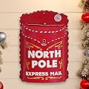 BIG FORTUNE Wall Mount Mailbox for House Outside Vintage Metal Door Mailbox