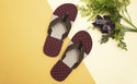 BIG FOX Men Flip Flops (Maroon , 10)