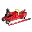 BIG RED 2 Ton Hydraulic Floor Jack, 4000 lbs Capacity Low Profile Trolley Service Jack with 5.2"-13.3" Lifting Range, Heavy Duty Steel Car Jack for Sport Utility Vehicle, Cars, Red