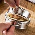 Big Size Stainless Steel Dumpling Momos Maker Dough Pres Mould Wrapper Dough Cutter for Kitchen Making Tools (1 pcs)