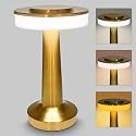 Big White Round Table LampTouch Sensor 3