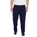 Bigbanana Men Plus Size Berlin-Navy Solid Trackpant