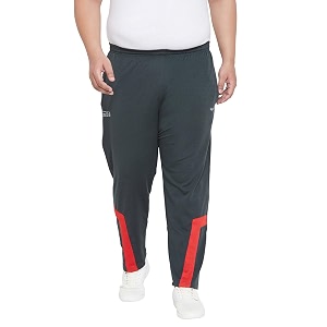 Bigbanana Men Plus Size Locock Colorblock Trackpant
