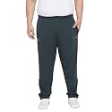 Bigbanana Men Plus Size Offey Solid Trackpant