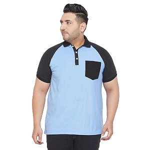 Bigbanana Plus Size Mens Polo T-Shirt