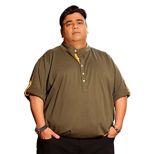 Bigbanana Plus Size Mens Regular Fit Solid