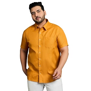 Bigbanana Plus Size Mens Regular Fit Solid