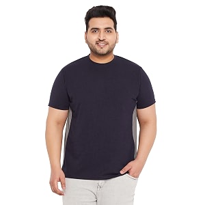 Bigbanana Plus Size Mens Round Neck Tshirt