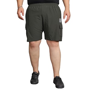 bigbanana plus size men39s regular fit solid shorts