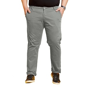 Bigbanana Plus Size Mens Regular Fit Solid