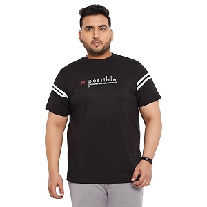 Bigbanana Plus Size Mens Regular Fit Printed