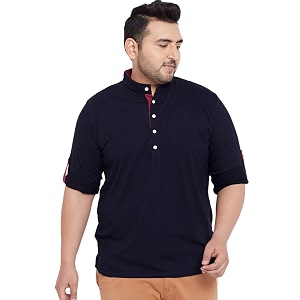 Bigbanana Plus Size Mens Regular Fit Solid