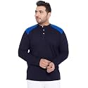 Bigbanana Plus Size Men39s Henley T-Shirt
