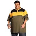 Bigbanana Plus Size Men39s Henley T-Shirt
