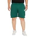 Bigbanana Plus Size Men's Regular Fit Solid Shorts