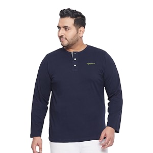 Bigbanana Plus Size Mens Regular Fit Solid