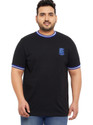 bigbanana Typography Men Round Neck Black T-Shirt