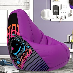 biggie bean bag 1xl bean bag chair with beans filled-perfect for living roombedroomstudy-sale designprinted - mttvv-mttvv - artwork-1