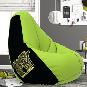 biggie bean bag 1xl bean bag chair with beans filled-perfect for living roombedroomstudy-sale designprinted - mttvv-mttvv_artwork-9b - pea